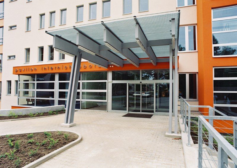 Building modifications and extention of the hospital with polyclinic in Nový Jicín, – II. Stage