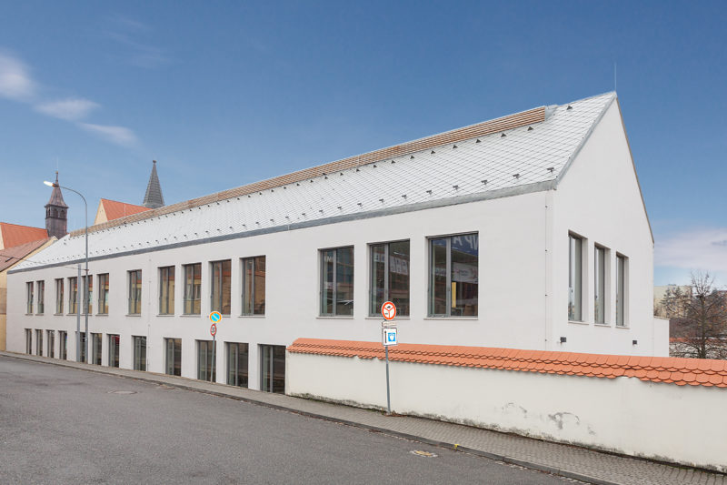 The extension and reconstruction of the Catholic grammar school Třebíč