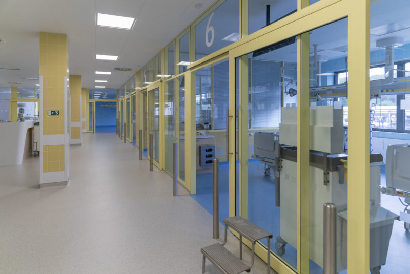 Nemocnice Teplice – výstavba operačních sálů, ARO a JIP
